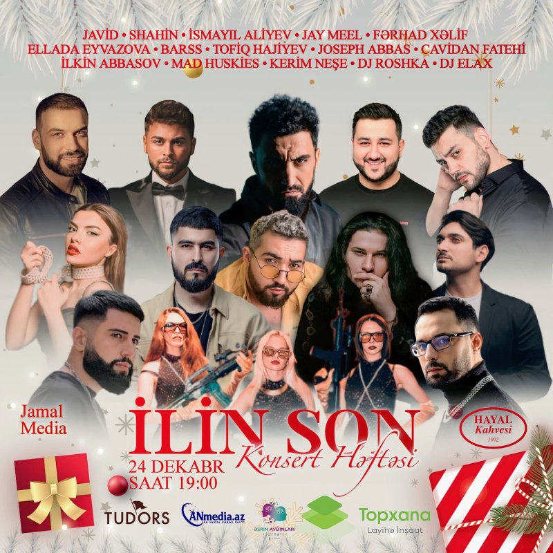 İlin son konsert həftəsi – Yeni ili bizimlə qarşıla!