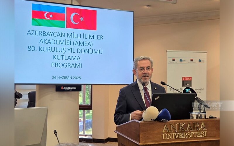 Ankarada AMEA-nın 80 illiyi qeyd olunub