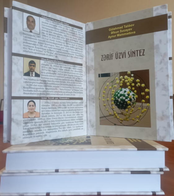 Kimyaçı alimlərin yeni dərs vəsaiti nəşr edilib