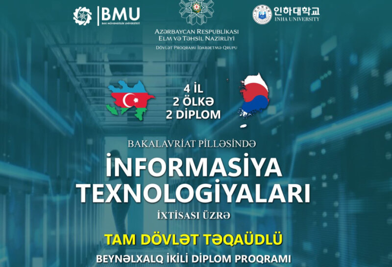 BMU abituriyentlərə informasiya texnologiyaları ixtisası üzrə geniş imkanlar yaradır